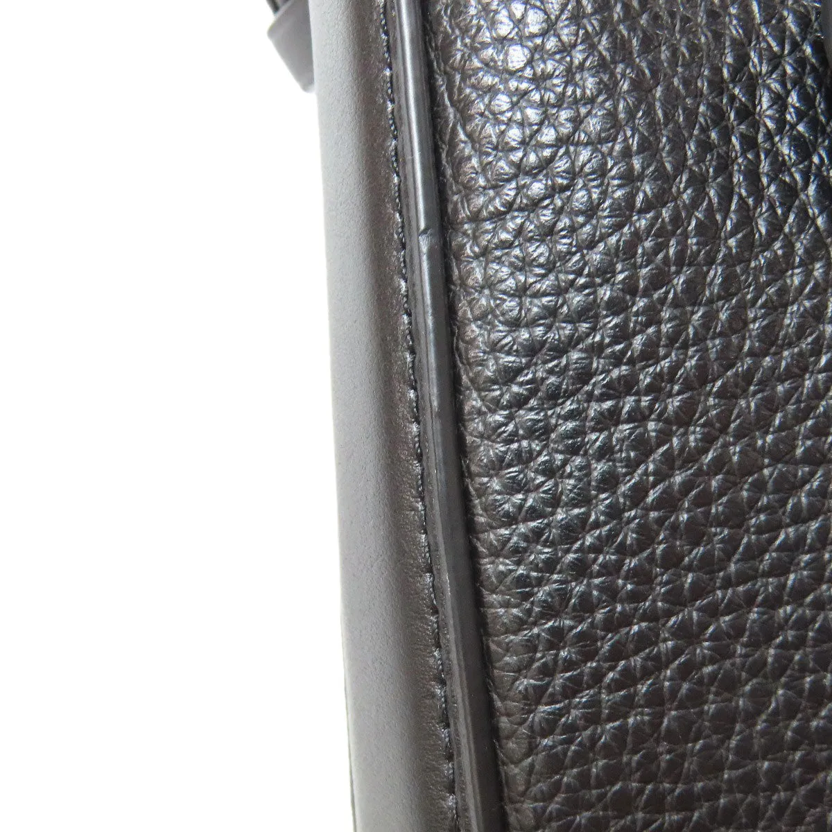 COACH Shoulder Bag F34823 leather black logo