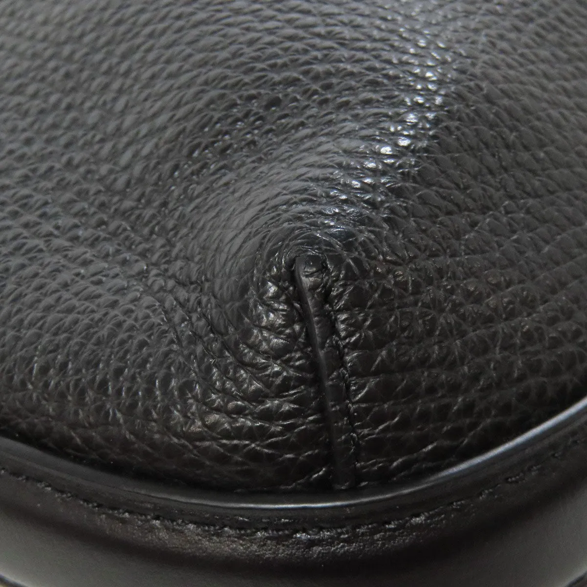 COACH Shoulder Bag F34823 leather black logo