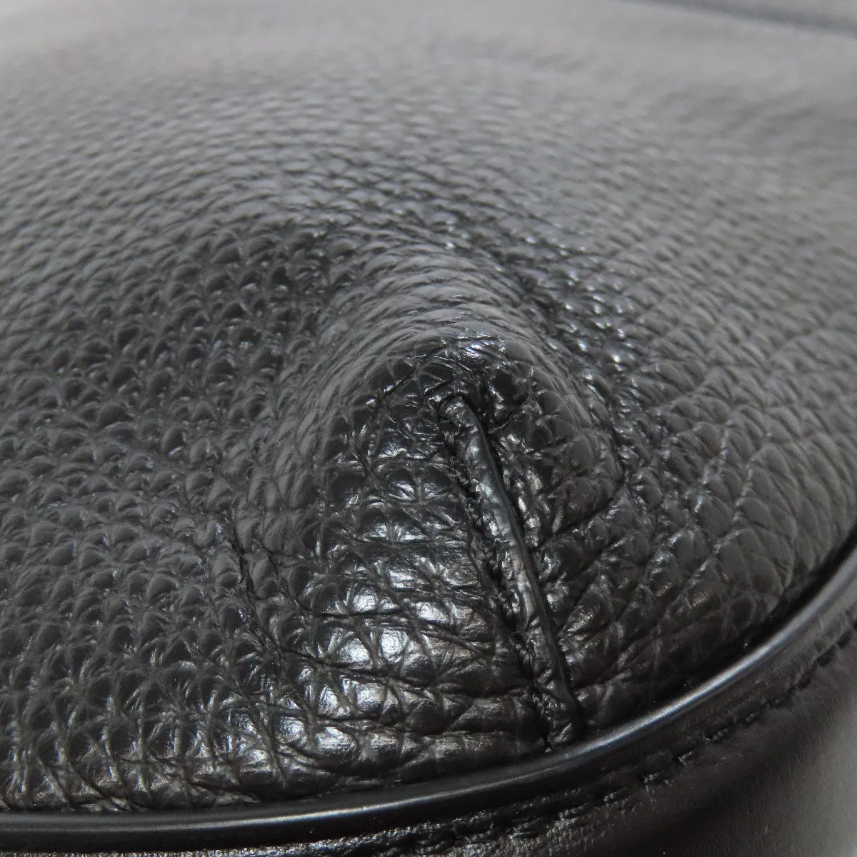 COACH Shoulder Bag F34823 leather black logo