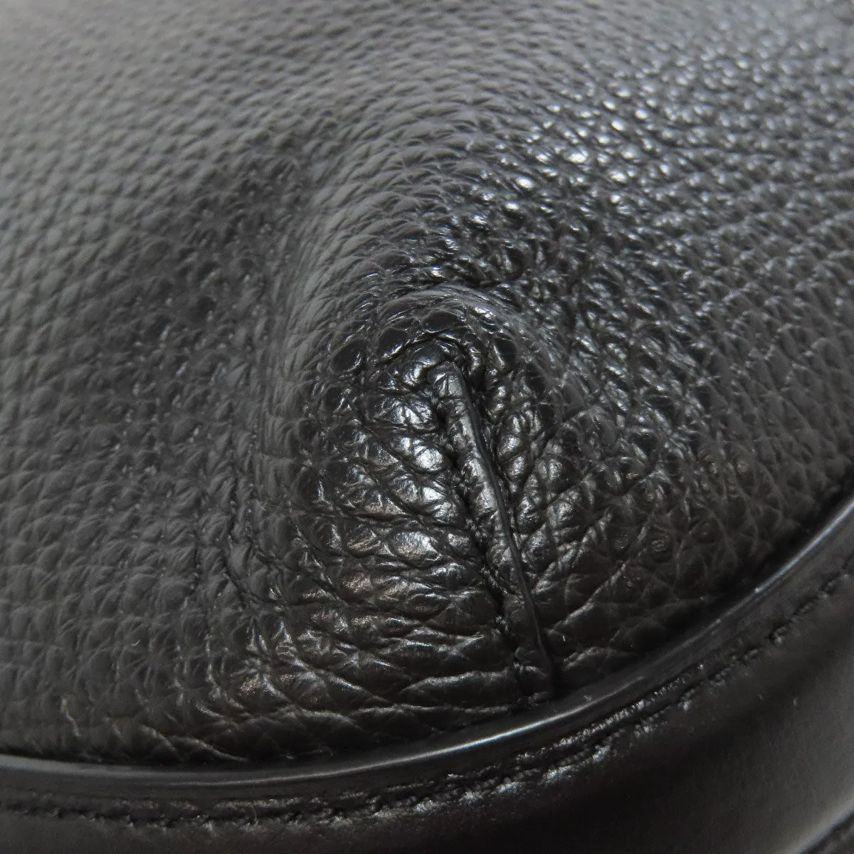 COACH Shoulder Bag F34823 leather black logo