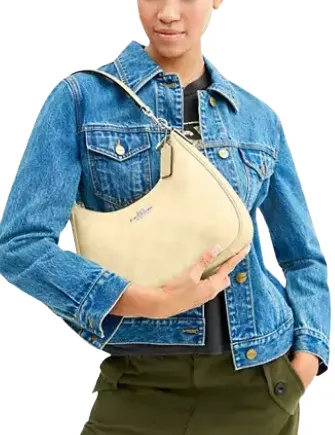 Coach Teri Hobo Bag In Signature Canvas