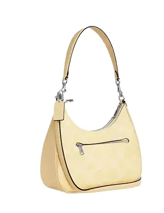 Coach Teri Hobo Bag In Signature Canvas