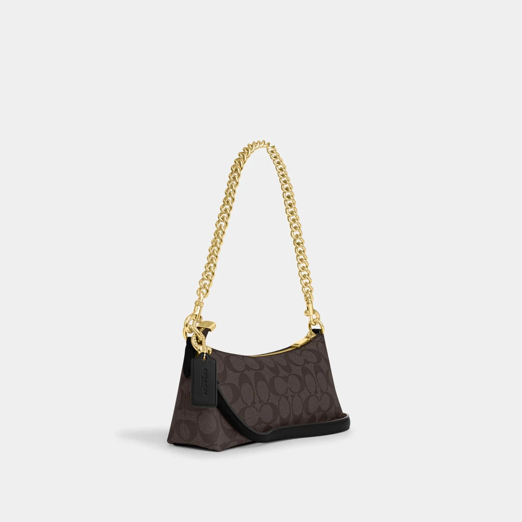 Coach Charlotte Shoulder Bag In Signature Canvas