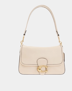 COACH CREAM SOFT TABBY SHOULDER BAG