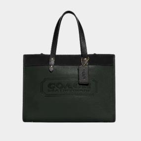 Coach Field Tote 30 In Colorblock With Coach Badge