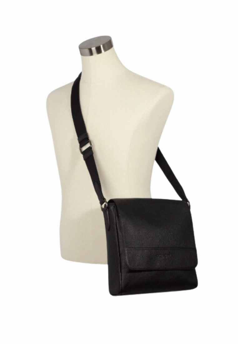 Coach Houston Map 4007 Crossbody Bag In Black