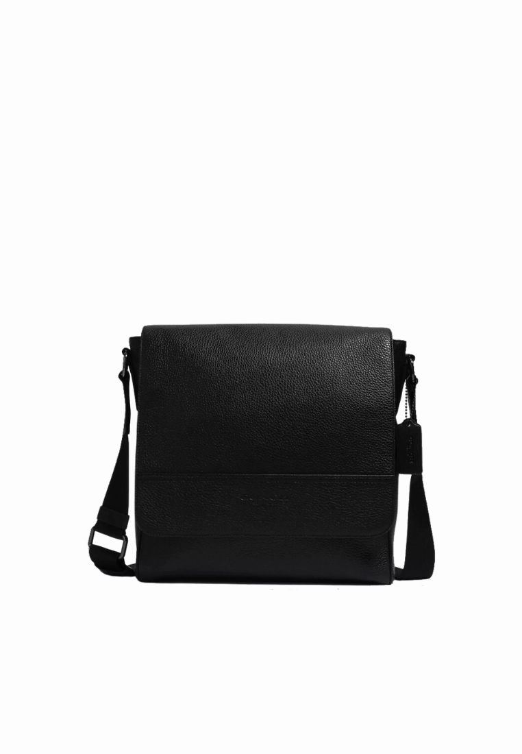 Coach Houston Map 4007 Crossbody Bag In Black