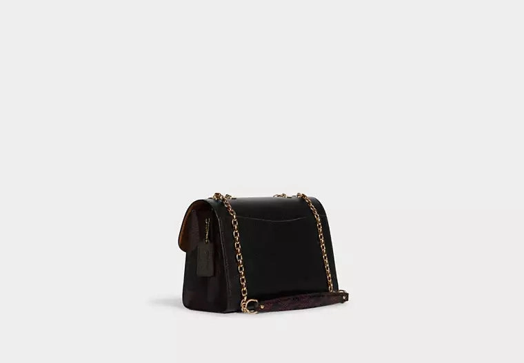 Coach Lane Shoulder Bag Gold Black/Multi