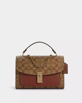 Coach Lane Shoulder Bag In Signature Canvas
