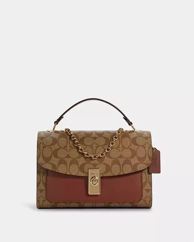 Coach Lane Shoulder Bag In Signature Canvas