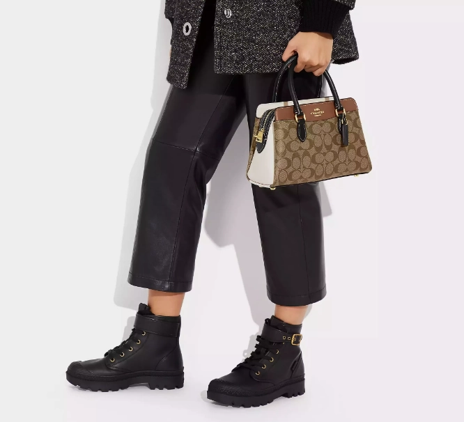 Coach Mini Darcie Carryall in Signature Canvas