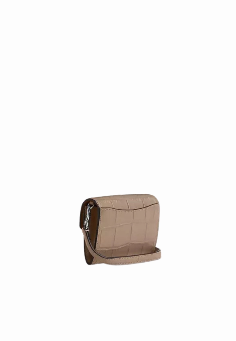 Coach Mini Envelope Wallet With Strap In Stone CU175