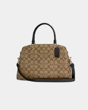 Coach Mini Lillie Carryall In Signature Canvas