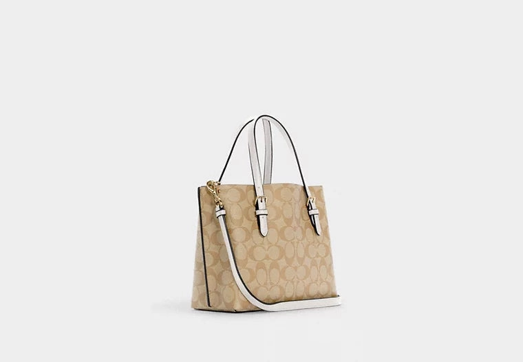 Coach Mollie Tote 25 In Signature Canvas