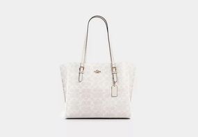 Coach Mollie Tote In Signature Canvas