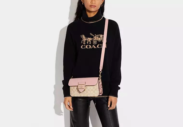 Coach Morgan Shoulder Bag In Signature Canvas