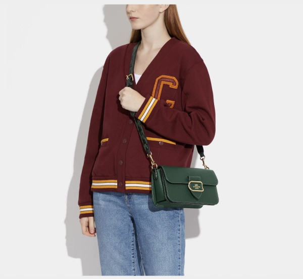 Coach Morgan Shoulder Bag In Signature Canvas