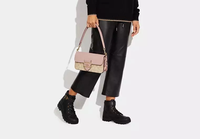 Coach Morgan Shoulder Bag In Signature Canvas