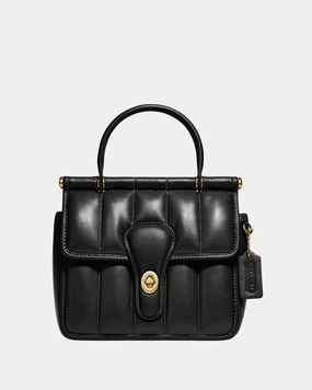 Coach Quilted Leather Willis Top-Handle Bag