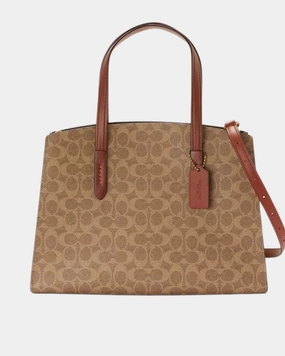 Coach Signature Charlie Carryall Tote Bag