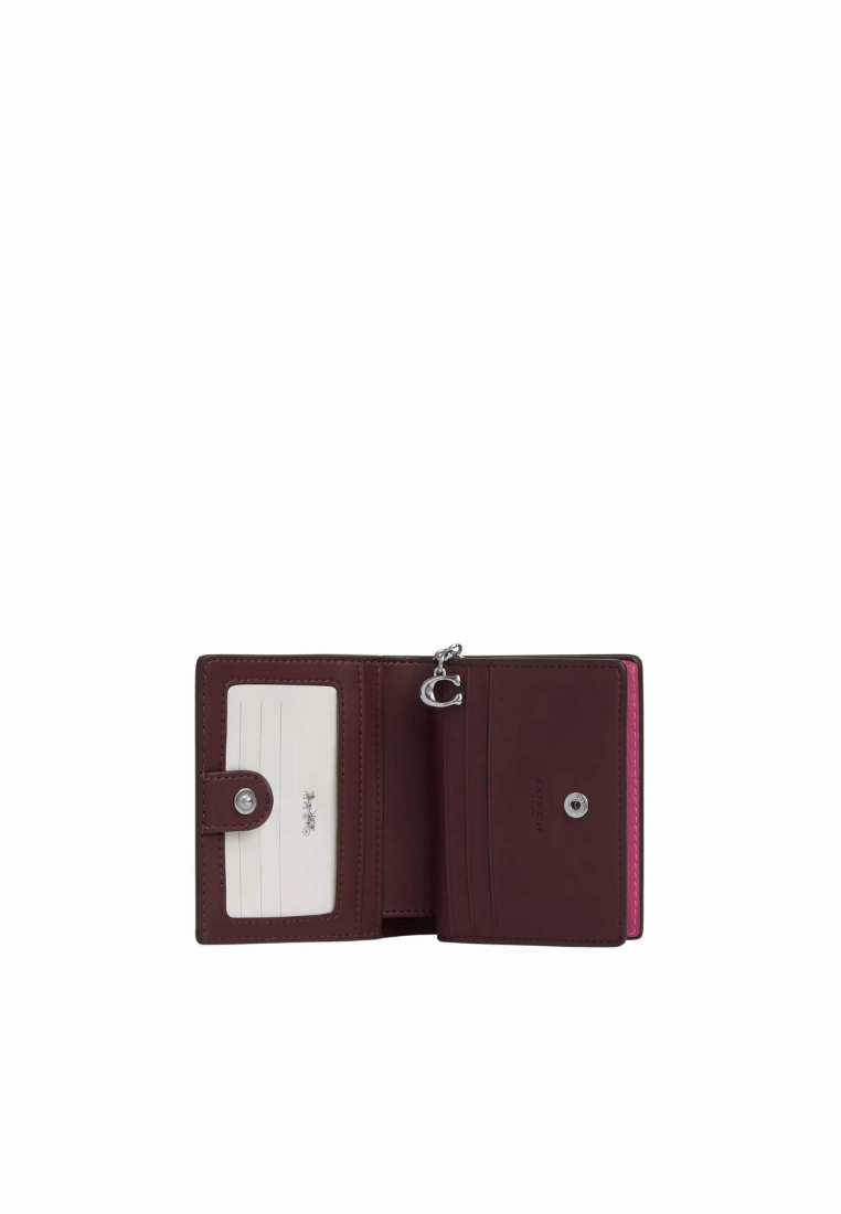 Coach Snap Wallet In Pink CW790