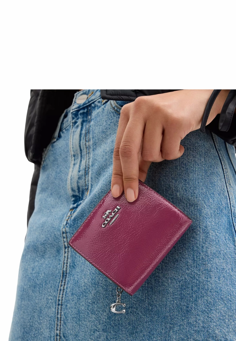 Coach Snap Wallet In Pink CW790