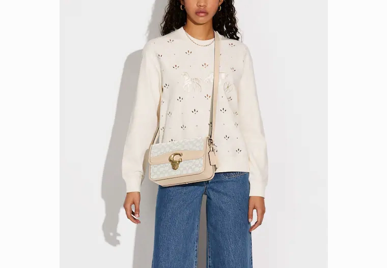 Coach Studio Shoulder Bag In Signature Jacquard