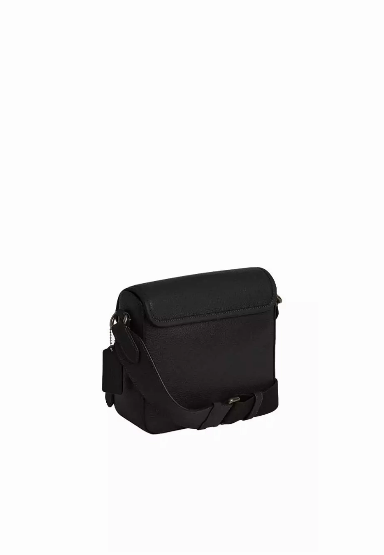 Coach Sullivan Flap Crossbody Bag In Black CY800