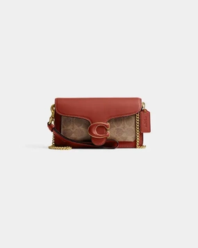 Coach Tabby Crossbody Wristlet In Signature Canvas 20