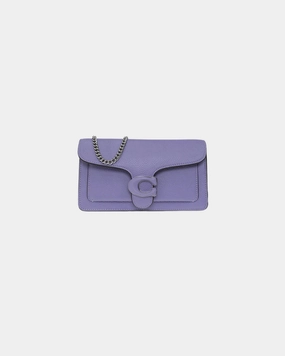 Coach Tabby Logo Plaque Chain Clutch 20