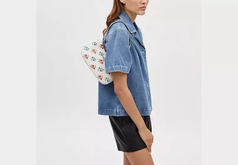 Coach Teri Shoulder Bag With Floral Print