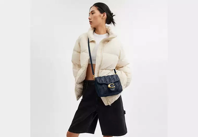 Coach Times Square Tabby Shoulder Bag With Quilting