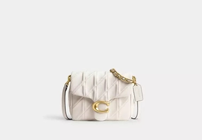Coach Times Square Tabby Shoulder Bag With Quilting