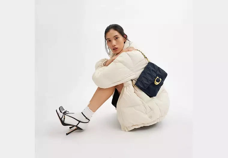 Coach Times Square Tabby Shoulder Bag With Quilting