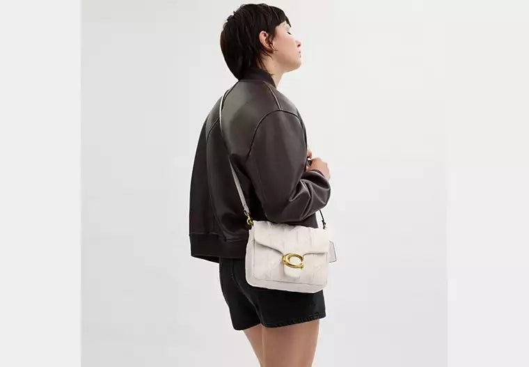 Coach Times Square Tabby Shoulder Bag With Quilting