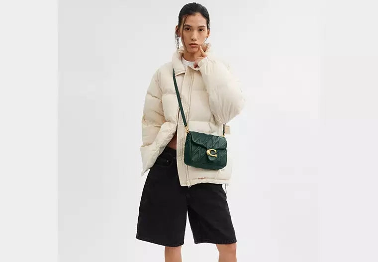 Coach Times Square Tabby Shoulder Bag With Quilting