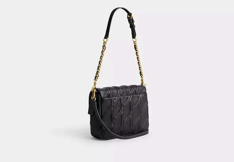 Coach Times Square Tabby Shoulder Bag With Quilting