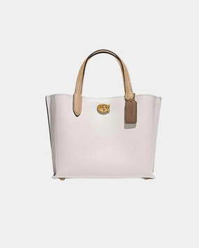 Coach Willow Tote 24 In Colorblock