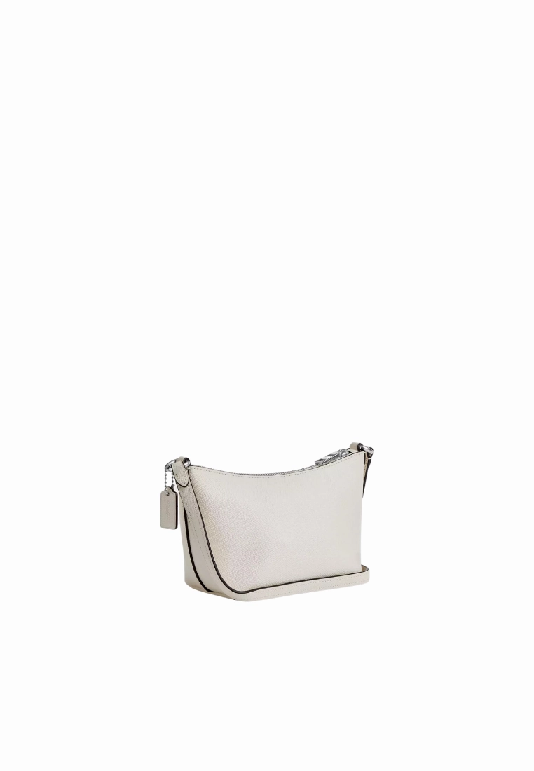 Coach Zip Top Crossbody Bag In Chalk CW336