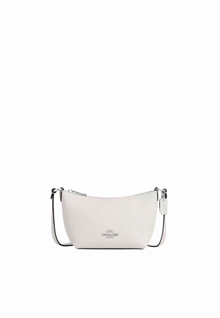 Coach Zip Top Crossbody Bag In Chalk CW336
