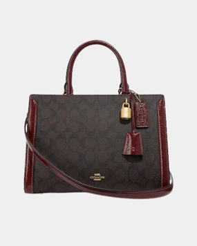 Coach Zoe Carryall In Signature Canvas
