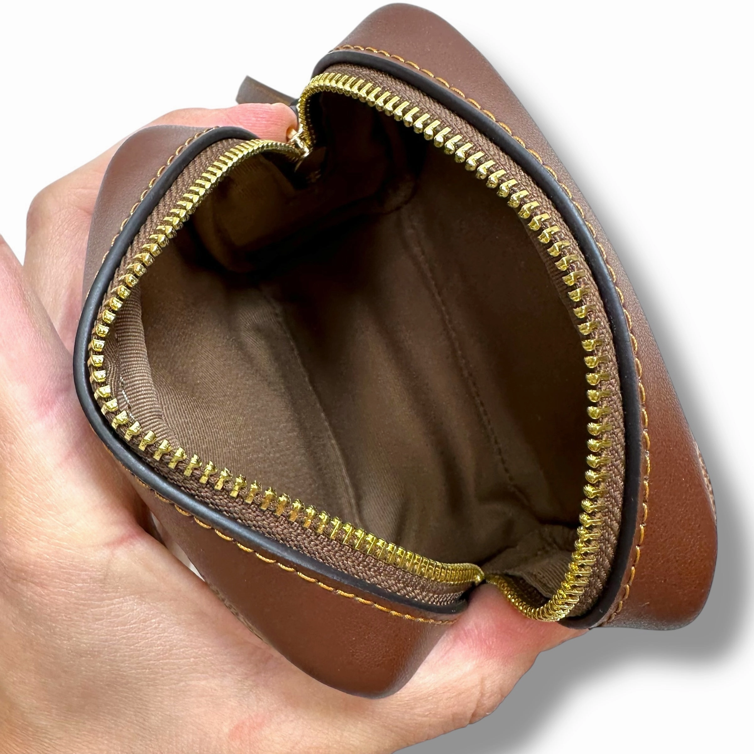 Coin Purse Designer By Coach, Size: Small