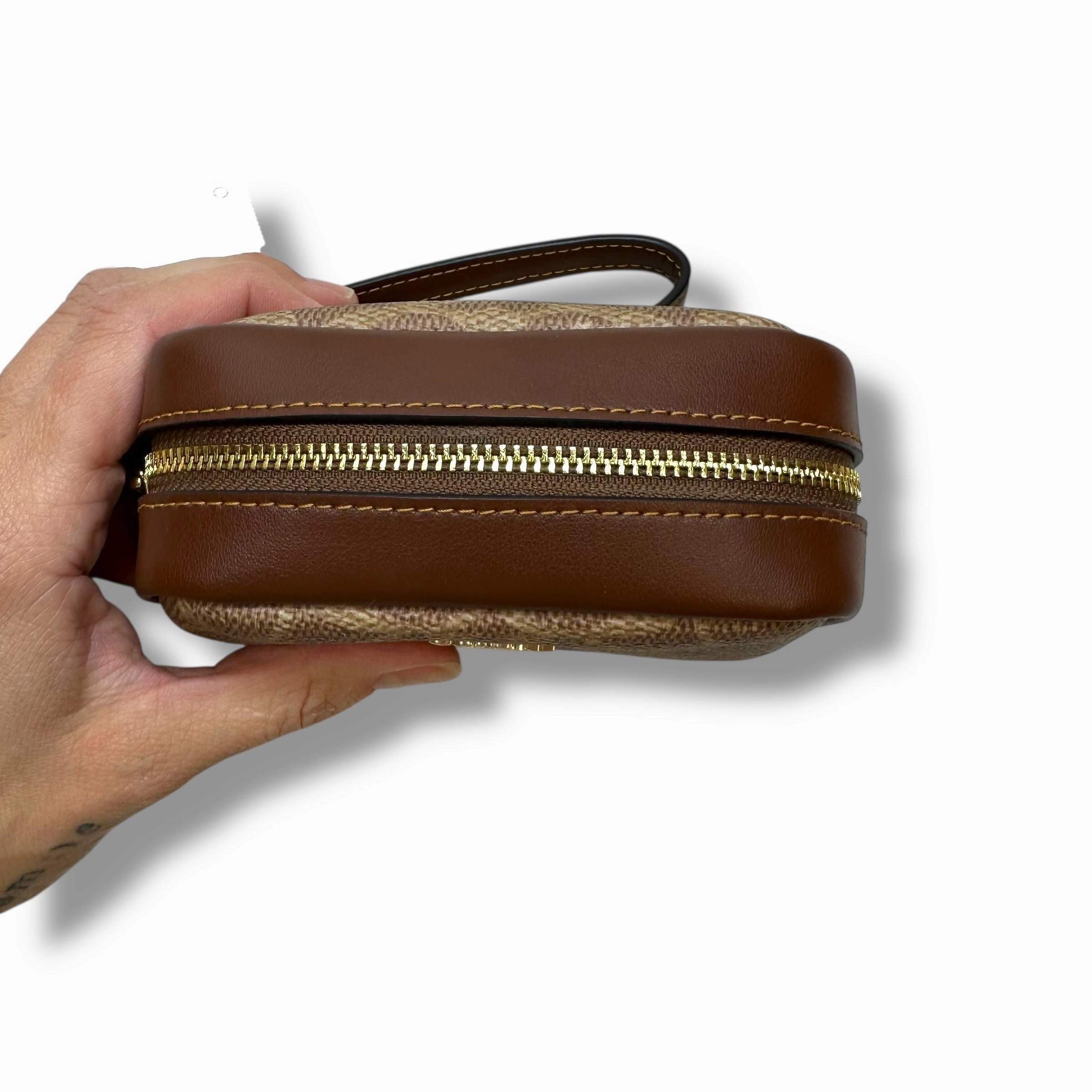 Coin Purse Designer By Coach, Size: Small