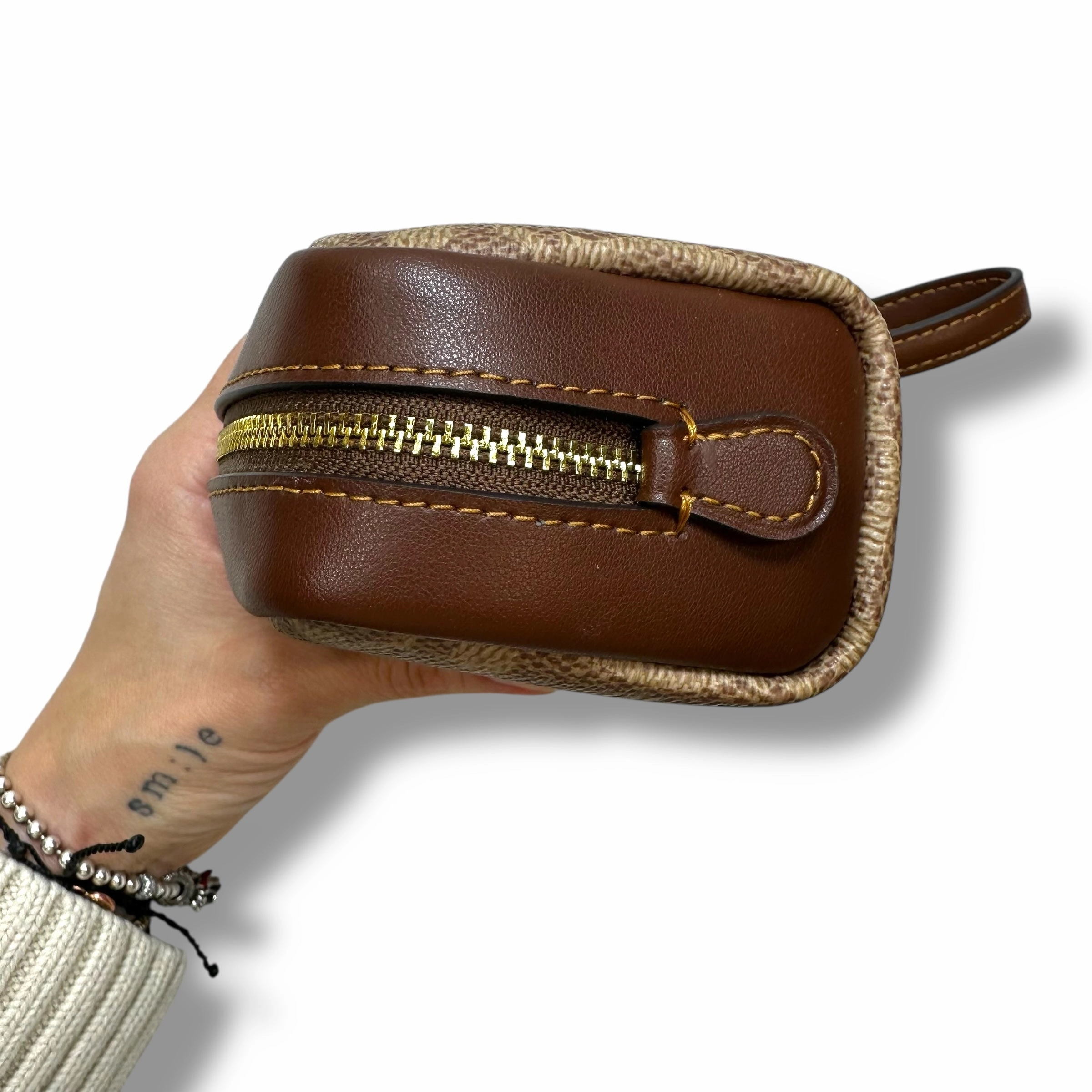 Coin Purse Designer By Coach, Size: Small