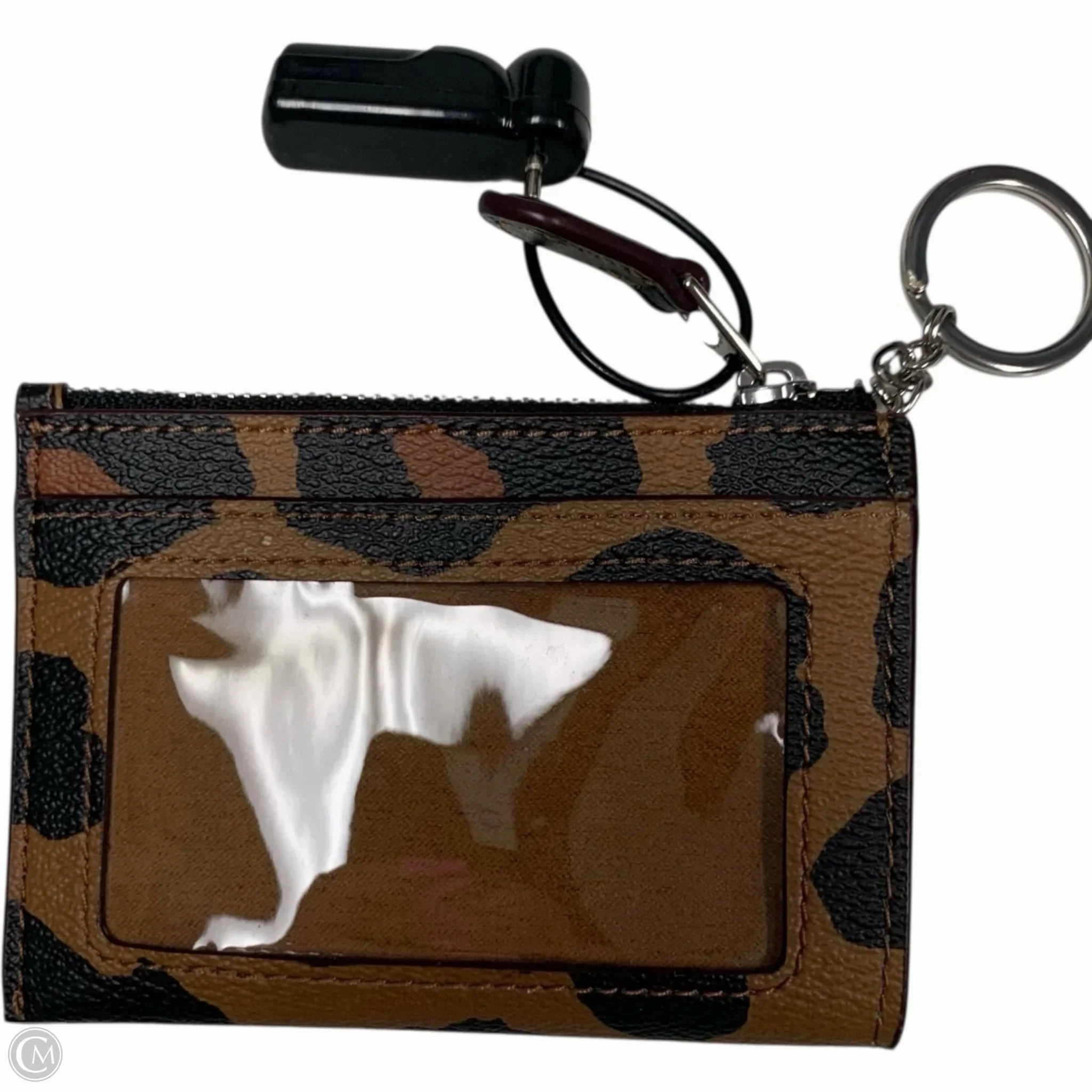 Coin Purse Designer By Coach, Size: Small