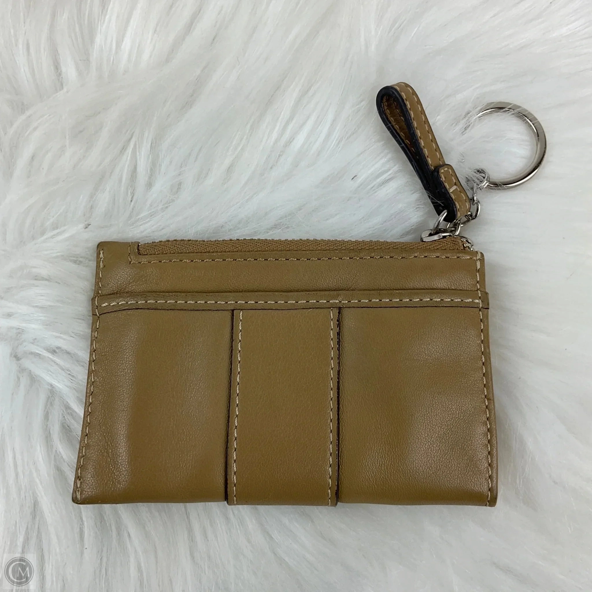 Coin Purse Designer By Coach, Size: Small