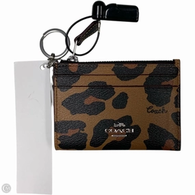 Coin Purse Designer By Coach, Size: Small