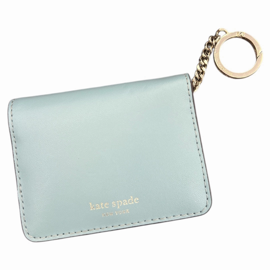 Coin Purse Designer By Kate Spade In Blue, Size:Medium
