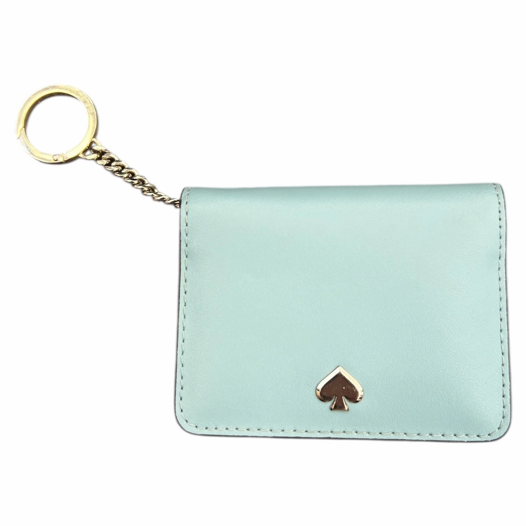 Coin Purse Designer By Kate Spade In Blue, Size:Medium