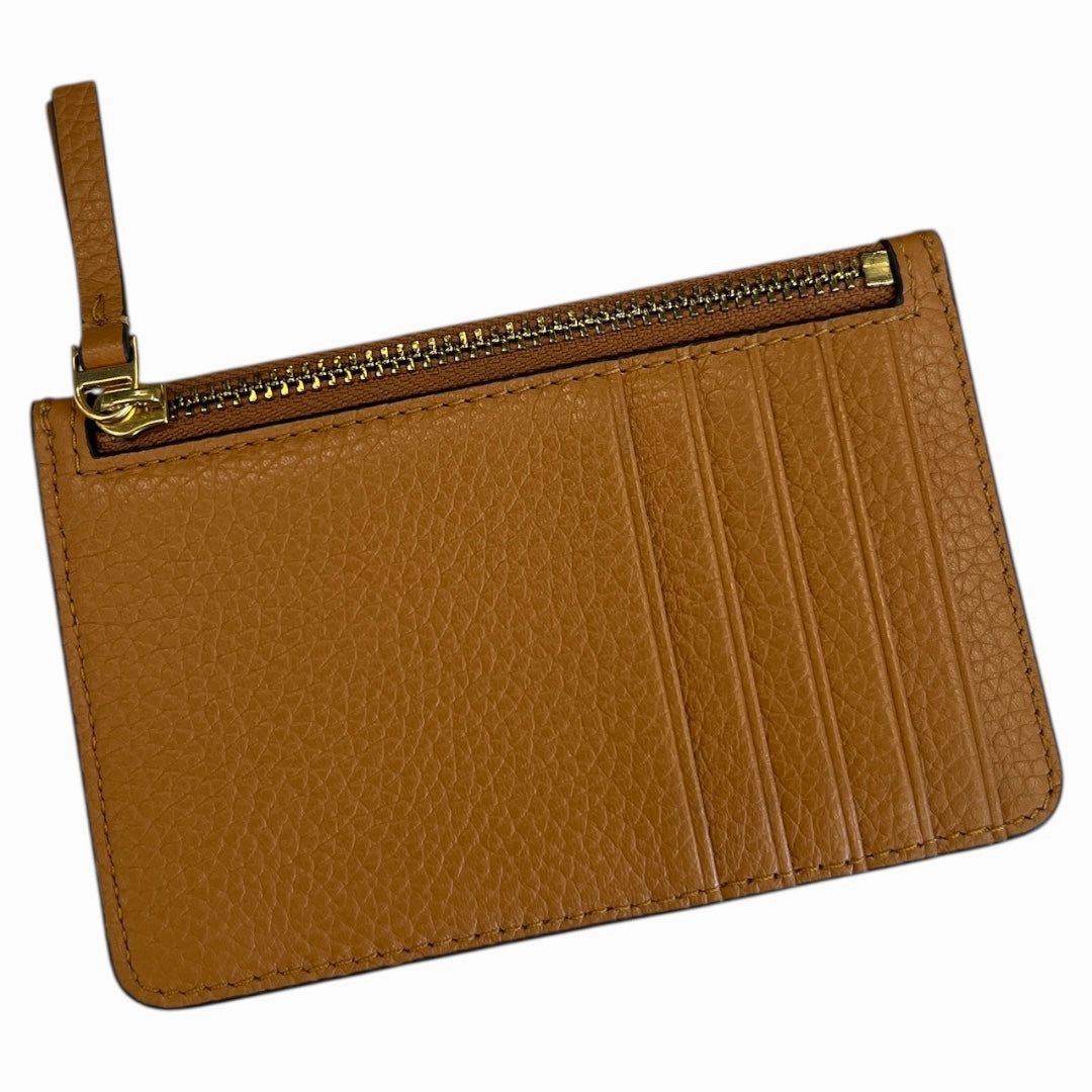 Coin Purse Designer By Tory Burch In Yellow, Size:Large